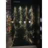 Ветка коричневая с лампами-капельками белый свет ( 180 ламп, длина 150 см) 84607